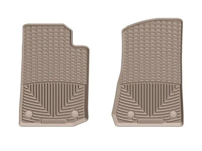 WeatherTech WT Rubber Mats - Front - Tan by WeatherTech