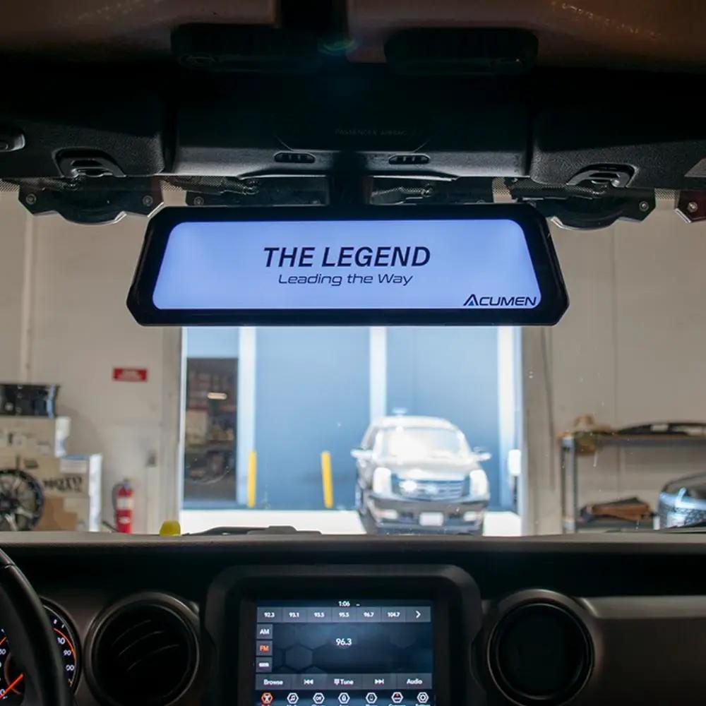 Acumen The Legend 4ch Waterproof Mirror DVR Switching System with 8-Gang in-Car Power Solid-State Switch Control Box by Acumen Camera