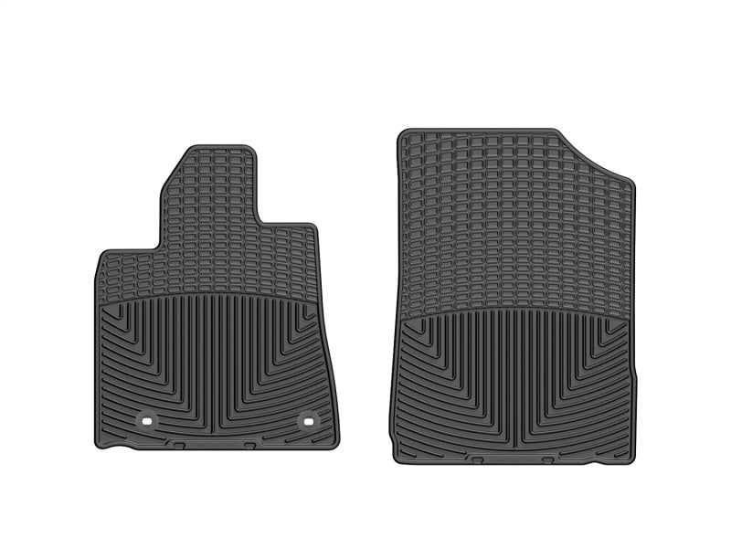 WeatherTech WT Rubber Mats - Front - Blk by WeatherTech