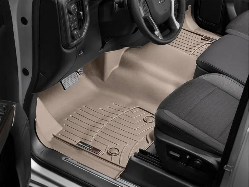 WeatherTech WT FloorLiner - Front - Tan by WeatherTech