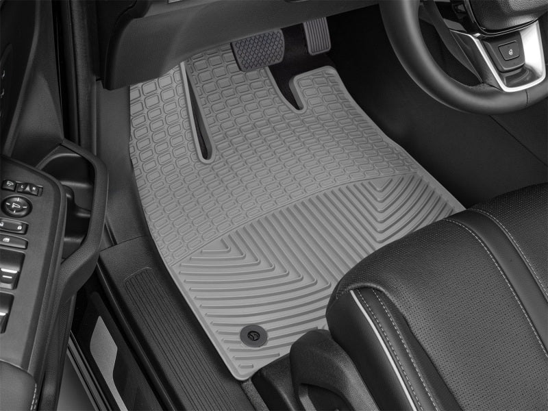 WeatherTech WT Rubber Mats - Front - Grey by WeatherTech