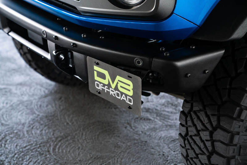 DV8 Offroad DVE License Plate Relocation