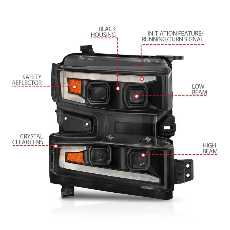 ANZO ANZ LED/Projector Headlights by ANZO