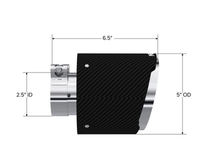MBRP Univ Exhaust Tips Carbon by MBRP