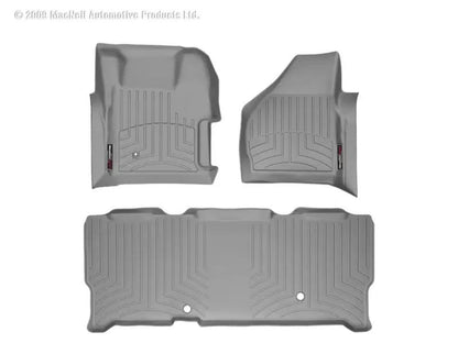 WeatherTech WT FloorLiner - Rear - Grey by WeatherTech