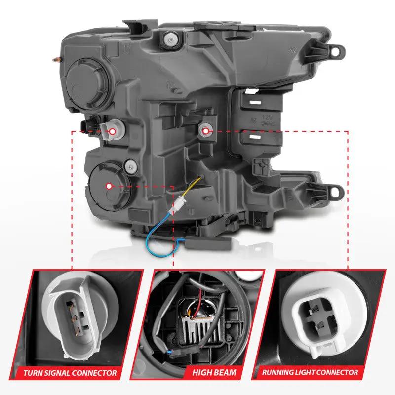 ANZO ANZ LED/Projector Headlights by ANZO
