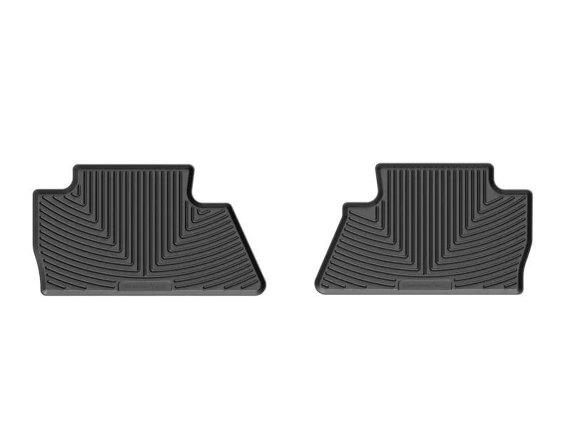 WeatherTech WT Rubber Mats - Rear - Blk by WeatherTech