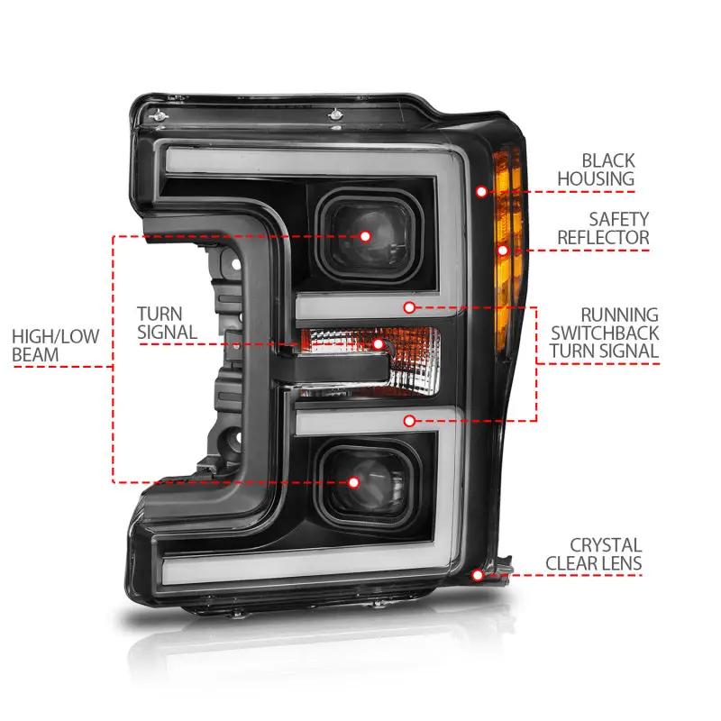 ANZO ANZ LED/Projector Headlights by ANZO