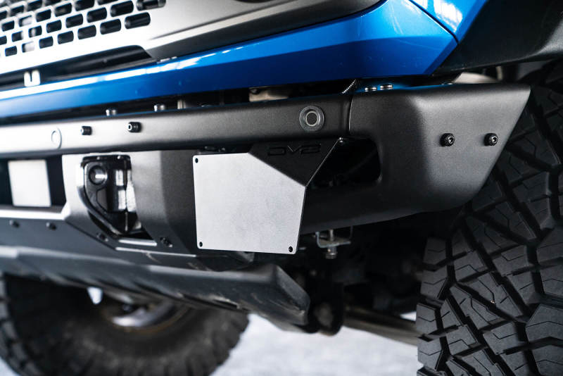 DV8 Offroad DVE License Plate Relocation