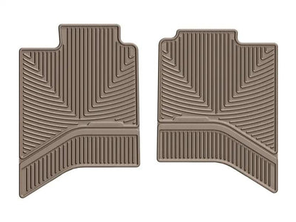 WeatherTech WT Rubber Mats - Rear - Tan by WeatherTech