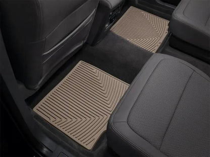 WeatherTech WT Rubber Mats - Rear - Tan by WeatherTech