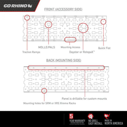Go Rhino GOR Rack Accessories by Go Rhino