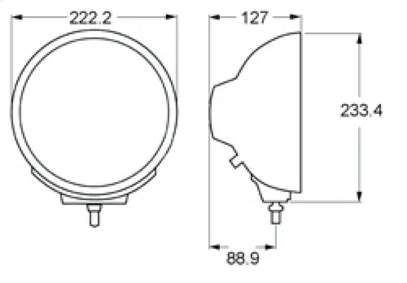 HELLA Rallye 4000 Lamp by Hella