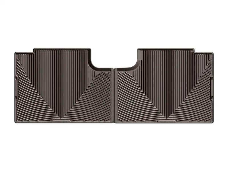 WeatherTech WT Rubber Mats - Rear - Cocoa by WeatherTech