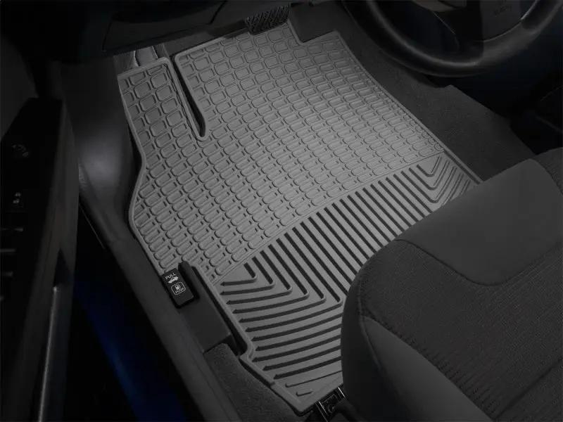 WeatherTech WT Rubber Mats - Rear - Grey by WeatherTech
