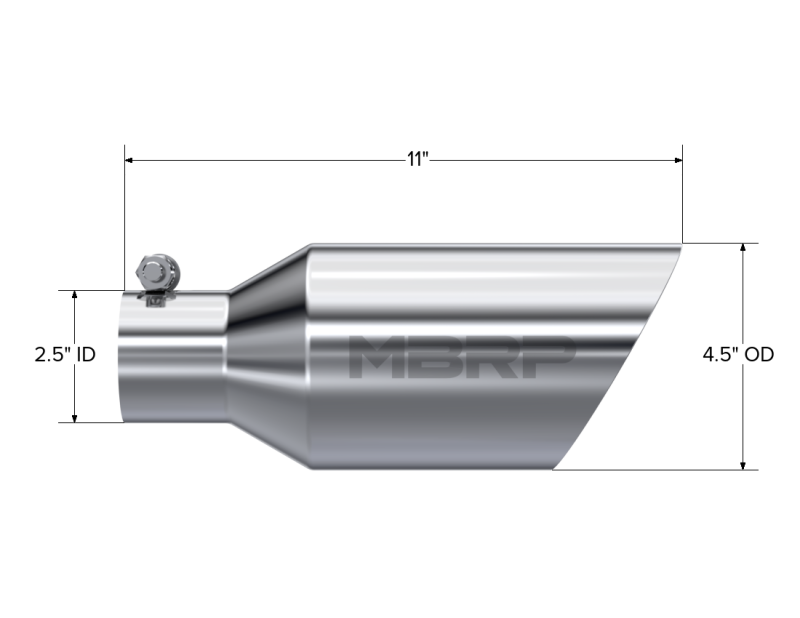 MBRP Univ Exhaust Tips SS