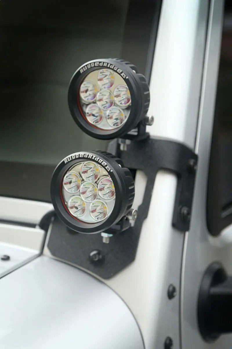 Rugged Ridge RUG Light Mounts by Rugged Ridge