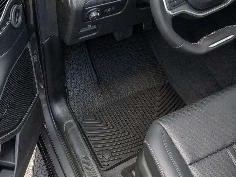 WeatherTech WT Rubber Mats - Front - Blk by WeatherTech