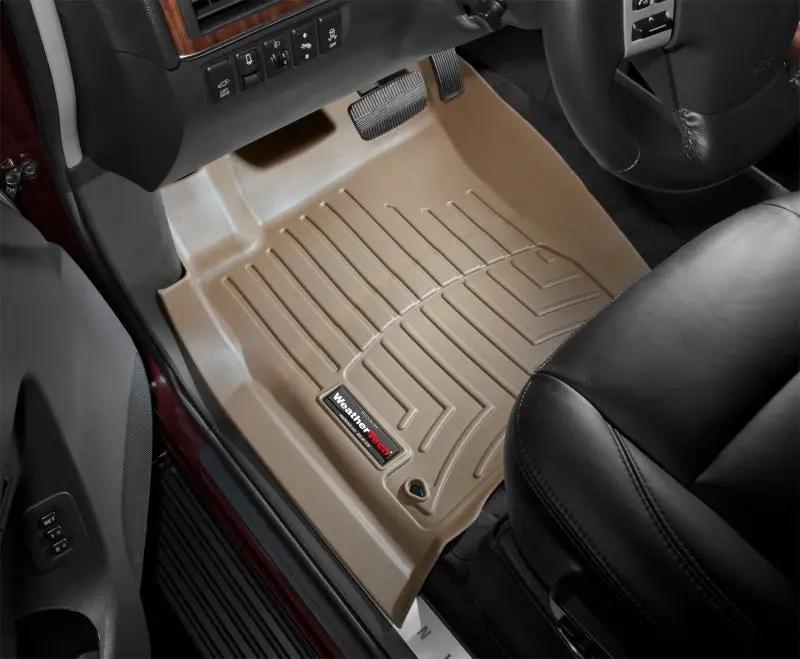 WeatherTech WT FloorLiner - Front - Tan by WeatherTech