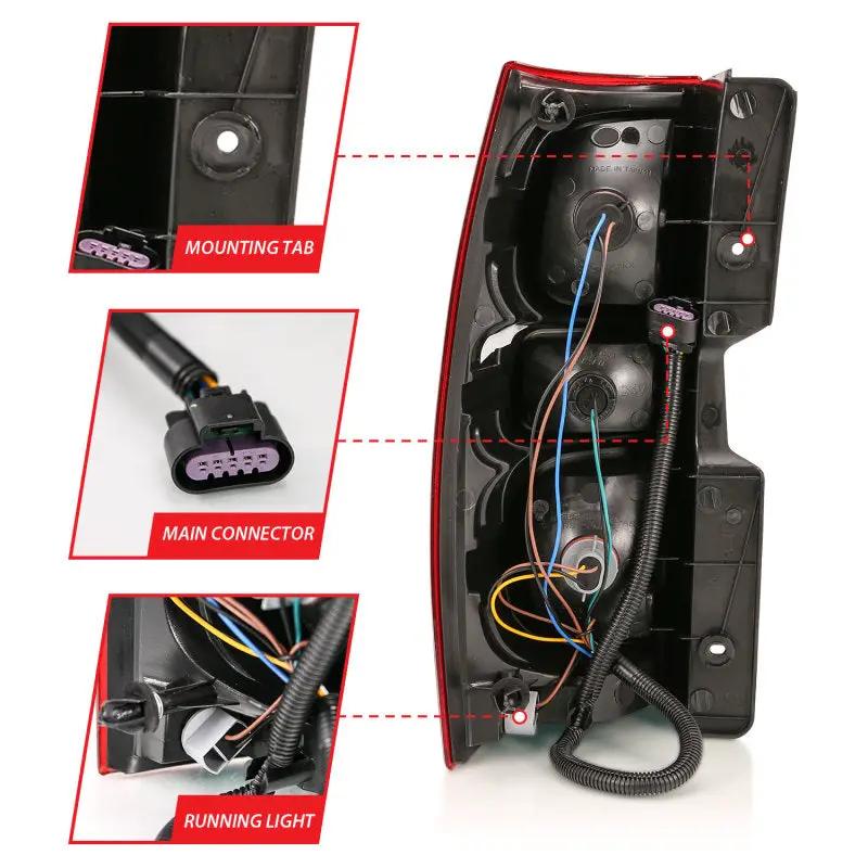 ANZO ANZ Taillights by ANZO