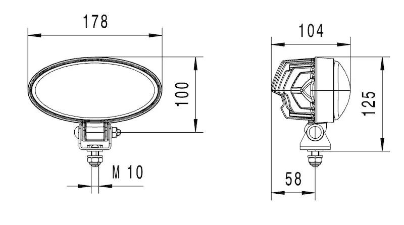 HELLA Work Lamp by Hella