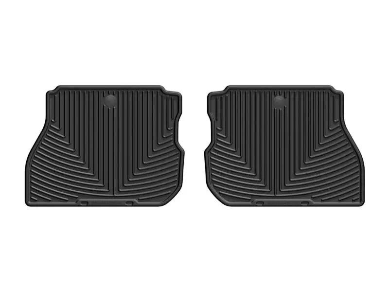 WeatherTech WT Rubber Mats - Rear - Blk by WeatherTech