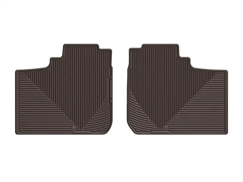 WeatherTech WT Rubber Mats - Rear - Cocoa by WeatherTech