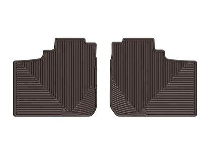 WeatherTech WT Rubber Mats - Rear - Cocoa by WeatherTech