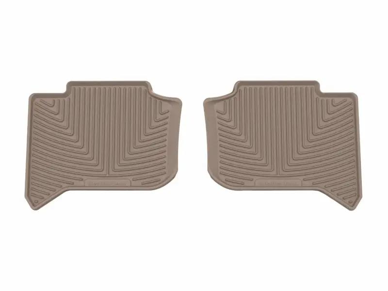 WeatherTech WT Rubber Mats - Rear - Tan by WeatherTech