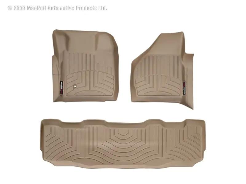 WeatherTech WT FloorLiner - Rear - Tan