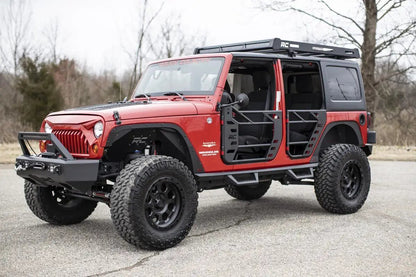 Rough Country Tubular Doors | Rear | Jeep Wrangler JK/Wrangler Unlimited (2007-2018) by Rough Country