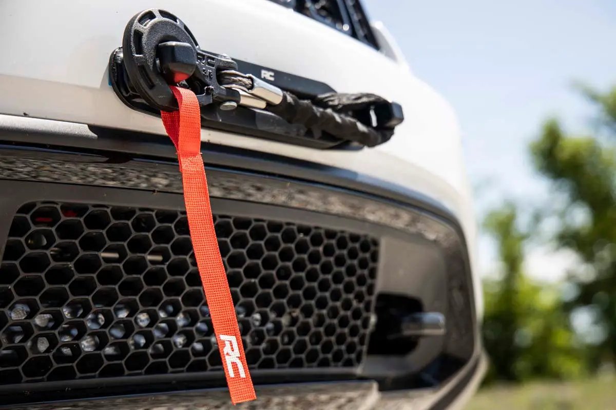 Rough Country Winch Hook Mount | Hawse Fairlead by Rough Country