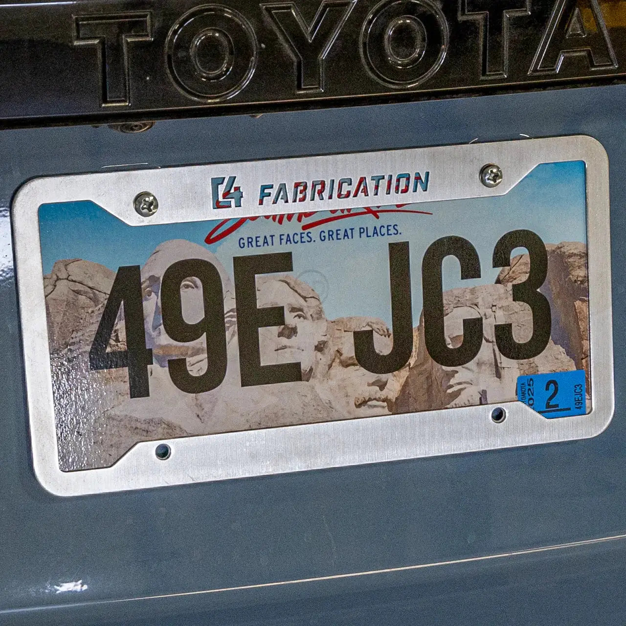 C4 Fabrication C4 License Plate Frame by C4 Fabrication