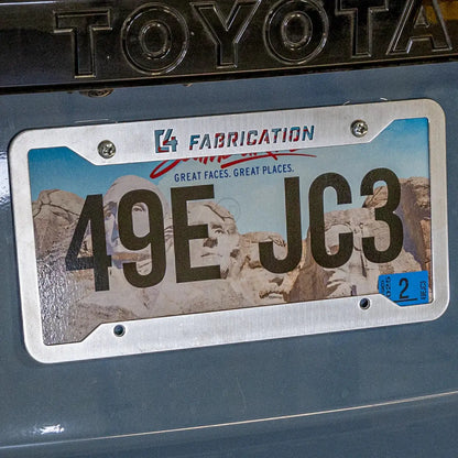 C4 Fabrication C4 License Plate Frame by C4 Fabrication