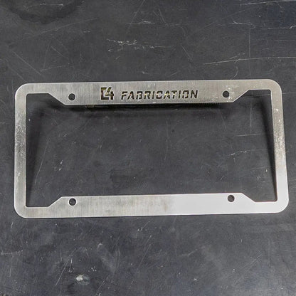 C4 Fabrication C4 License Plate Frame by C4 Fabrication