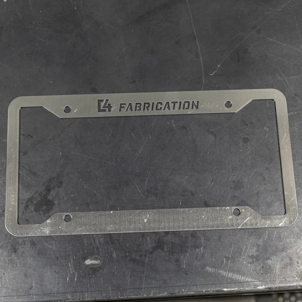 C4 Fabrication C4 License Plate Frame by C4 Fabrication