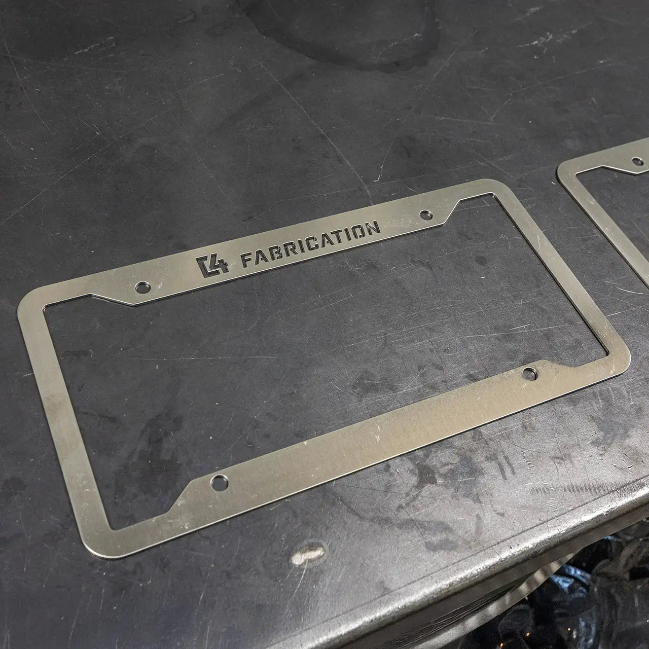 C4 Fabrication C4 License Plate Frame by C4 Fabrication