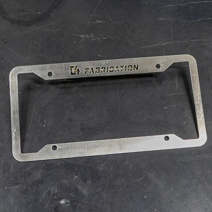 C4 Fabrication C4 License Plate Frame by C4 Fabrication