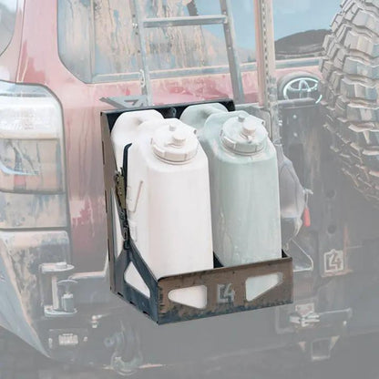 C4 Fabrication Dual Jerry Can Carrier by C4 Fabrication