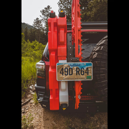C4 Fabrication Rotopax / Maxtrax Mount (4Runner Rear Bumper) by C4 Fabrication