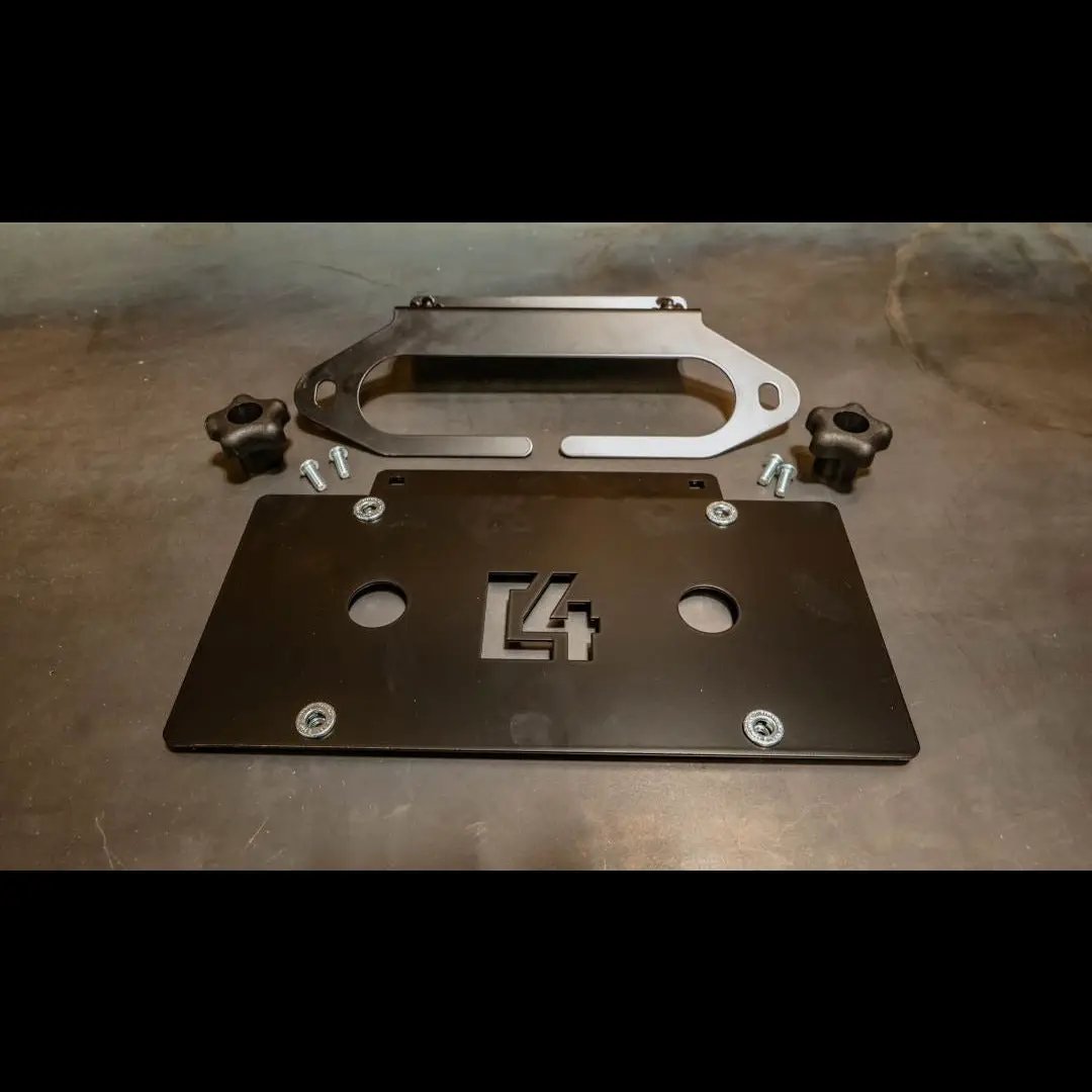 C4 Fabrication C4 Hawse License Plate Mount by C4 Fabrication