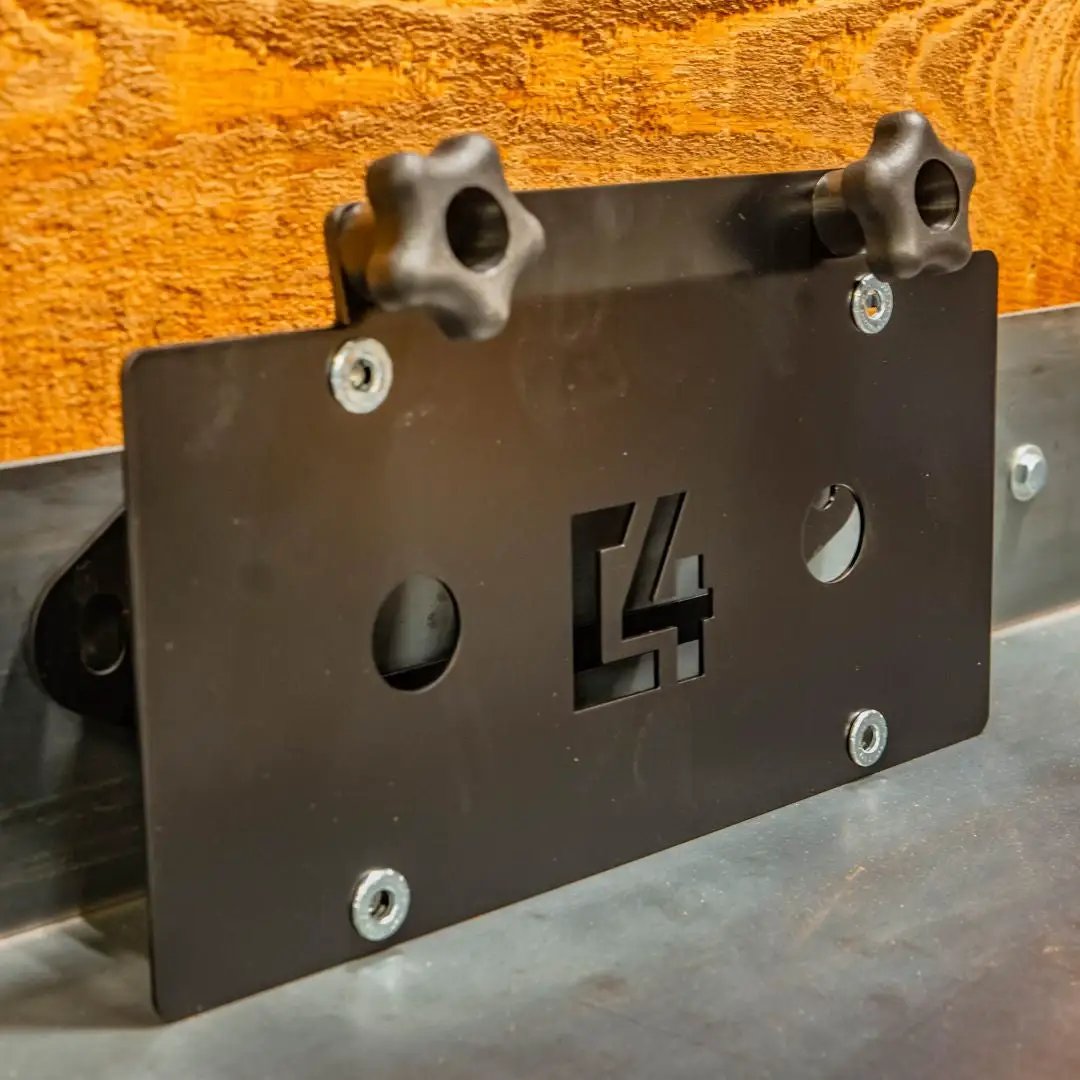 C4 Fabrication C4 Hawse License Plate Mount by C4 Fabrication