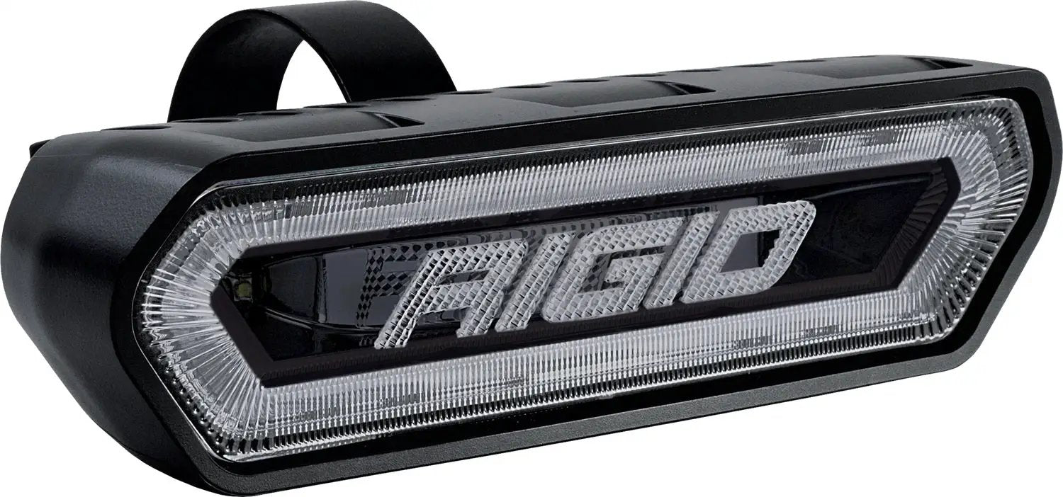 RIGID Industries Chase, Rear Facing 5 Mode LED Light, Red Halo, Black Housing by RIGID Industries