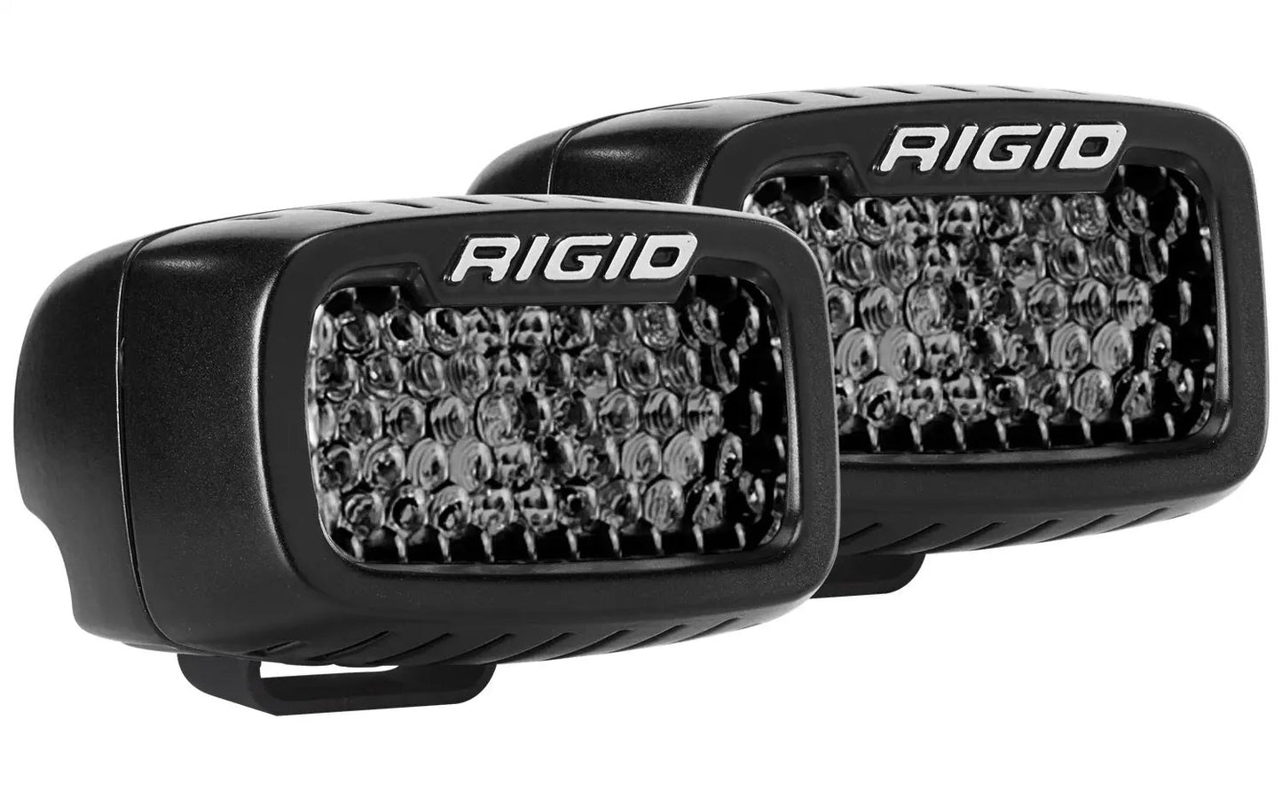 RIGID Industries SR-M Series PRO Midnight Edition, Spot Diffused, Surface Mount, Pair by RIGID Industries