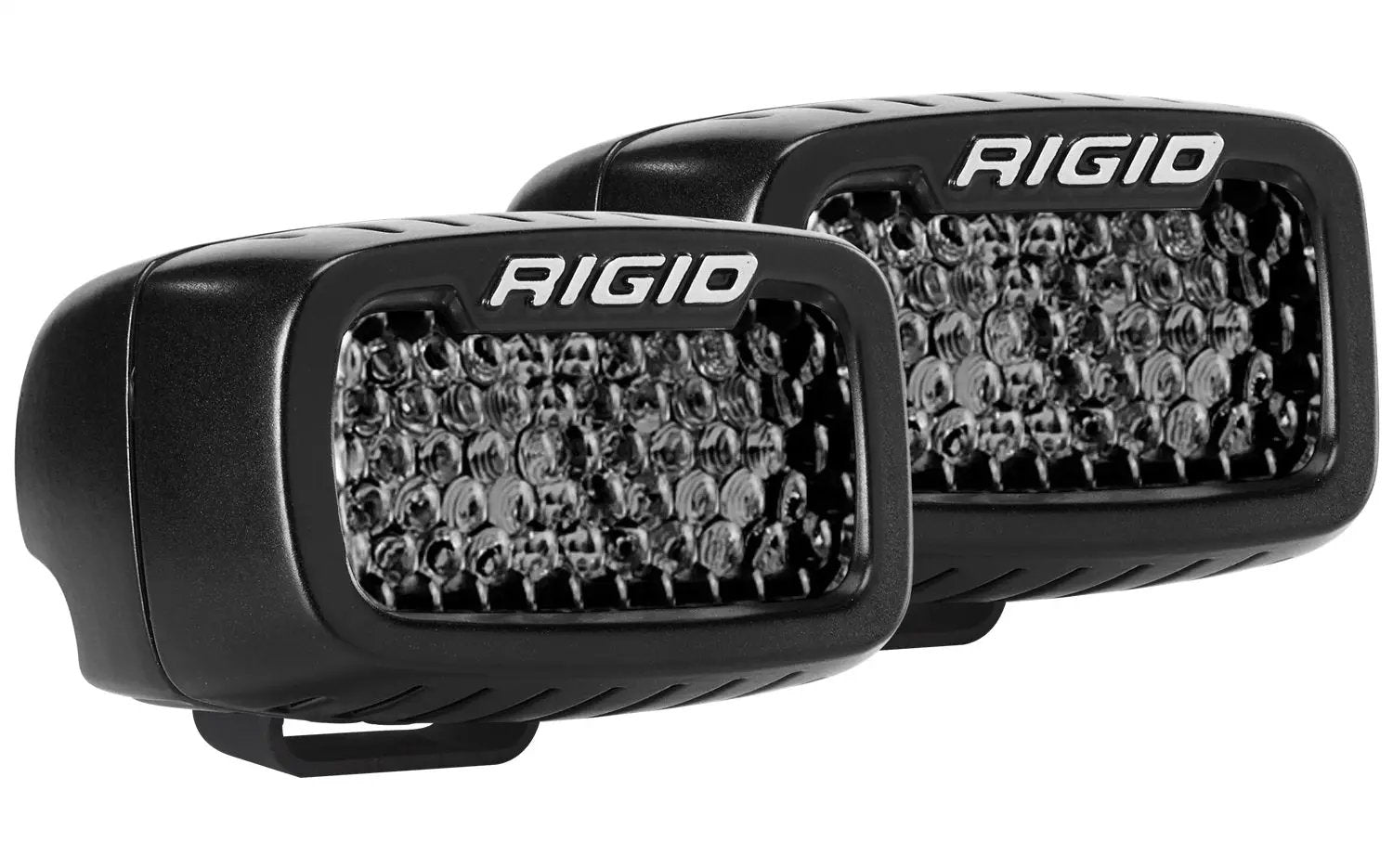 RIGID Industries SR-M Series PRO Midnight Edition, Spot Diffused, Surface Mount, Pair by RIGID Industries