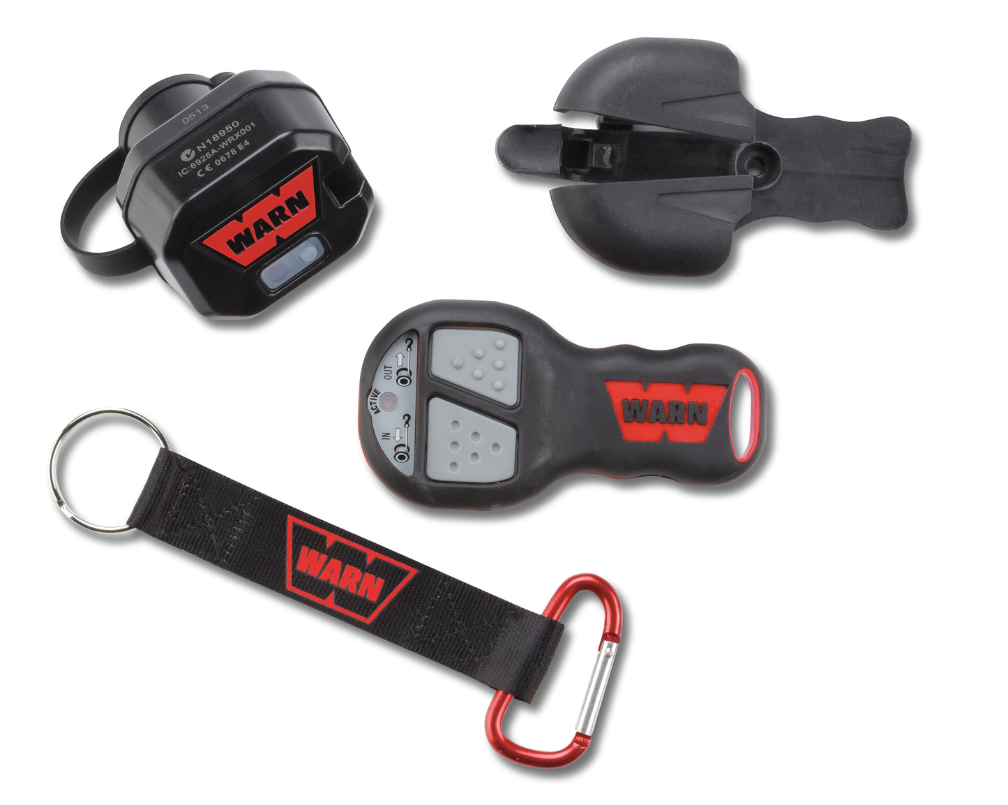 Warn For Use With Warn Truck and SUV Winches with D-Shaped 5 Wire Remote
