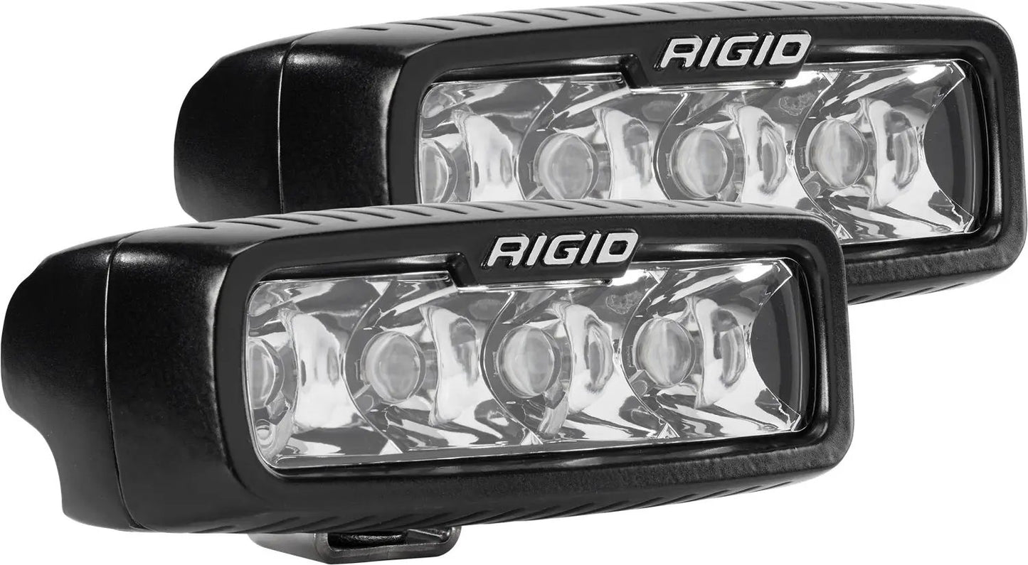 RIGID Industries SR-Q Series PRO, Spot Optic, Surface Mount, Black Housing, Pair by RIGID Industries