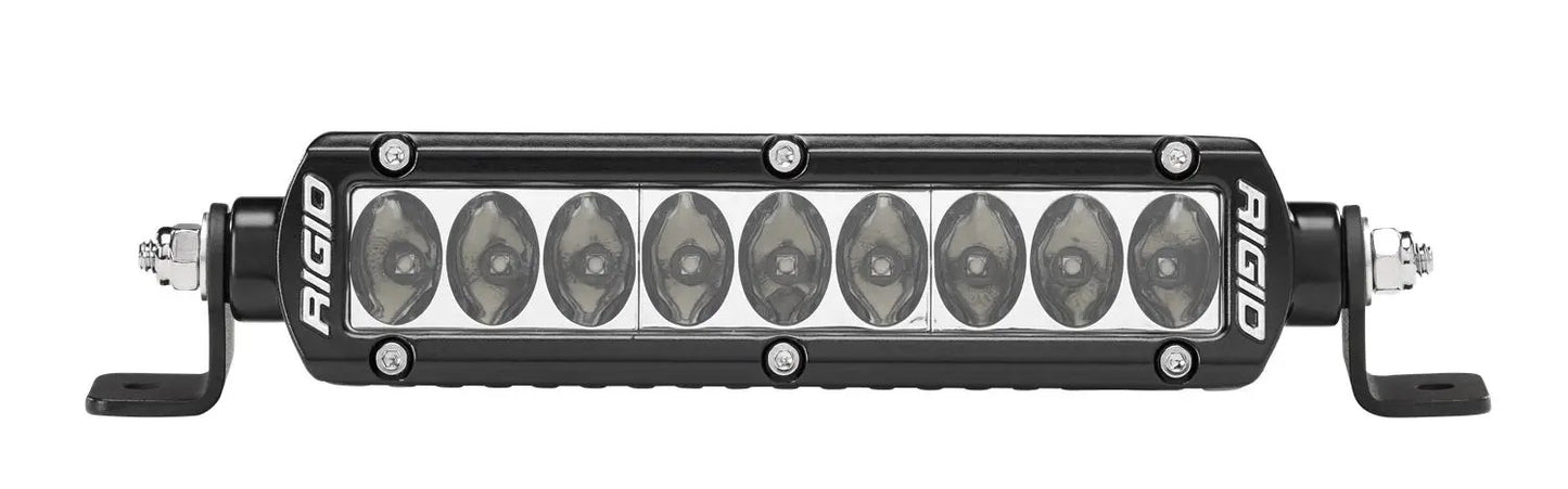 RIGID Industries SR-Series PRO LED Light, Driving Optic, 6 Inch, Black Housing by RIGID Industries