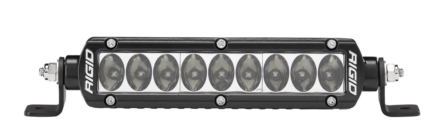 RIGID Industries SR-Series PRO LED Light, Driving Optic, 6 Inch, Black Housing by RIGID Industries