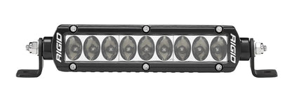 RIGID Industries SR-Series PRO LED Light, Driving Optic, 6 Inch, Black Housing by RIGID Industries